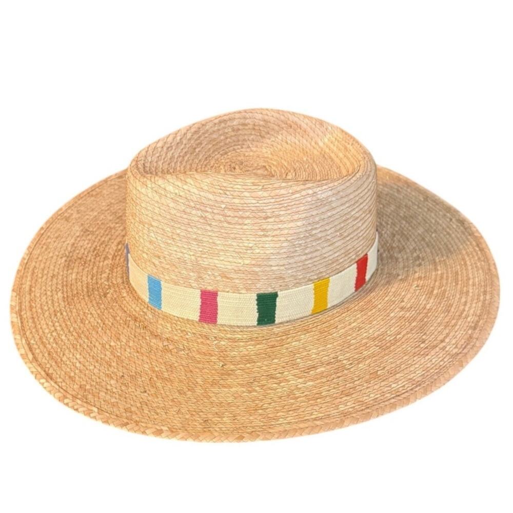 Sunshine Tienda Dora Palm Straw Hat Women's Sz. XS/S - Picture 2 of 8